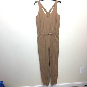 NWOT Lululemon Shift in Time Jumpsuit Sz 6 Beech Wood $148